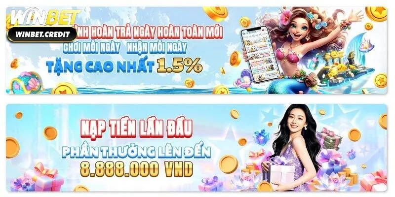 Đừng quên tận dụng các ưu đãi tại casino WINBET